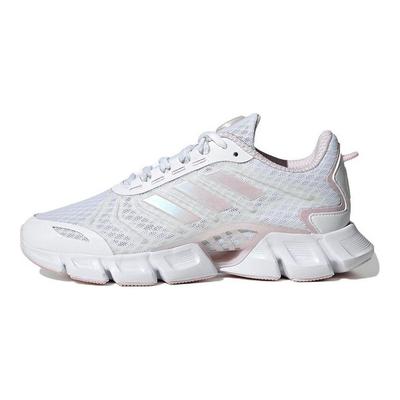 Climacool Удобная ткань Нескользящие Износостойкие Дышащие Легкие Низкие Повседневные Кроссовки для бега Женские Кроссовки Розовый Белый HP7718