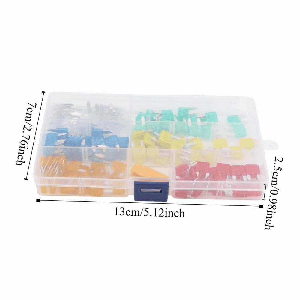 120PCS Low Profile Car Fuseing Mini Size Automotive Assortment Kit Car Set Car Protection