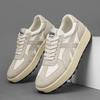 Leather Running Shoes for Men Casual Skate Shoes Sneakers-luxury Skateboard Trainers Free Shipping