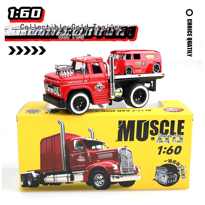 Vintage American Muscle Truck Model Car Toy for Boys