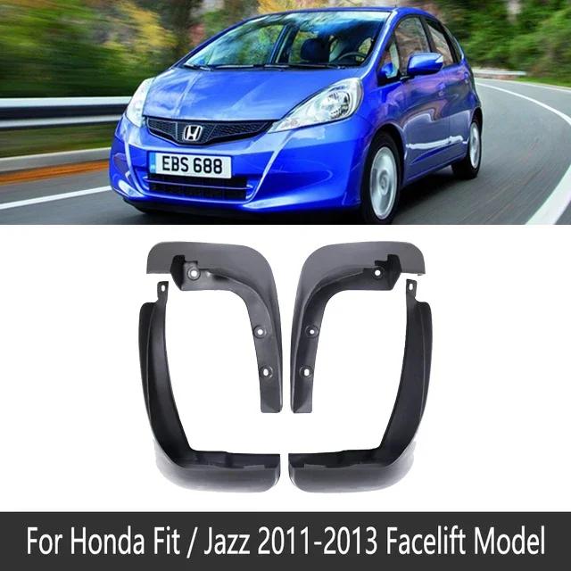 Car Fenders for Honda Fit Jazz GE6 2009~2013 2011 2012 Mudguards Splash Guard Rear Wheel Protecti Auto Exterior Parts Accessorie
