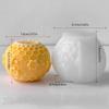 Cylinder Candle Mold Realistic Flexible Easy Release Beehive Shape Cylinder Candle Mold For Adults Beginners Professionals Boys