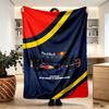 Плед Red Bull Racing - Мягкий и Удобный, для Спальни, Путешествий, Дивана, Домашнего Декора - Подарок на День Рождения, Рождество для Друга