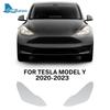 Предварительно вырезанная защитная пленка PPF для фар автомобиля TPU для Tesla Model 3 Y X S - Зеркало заднего вида Прозрачная Защита от царапин