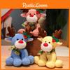 Toy Reindeer Plush Christmas Stuffed Doll Gift For Kids Bedroom Decorations
