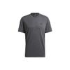 Футболка Aeroready Designed To Feelready с логотипом, однотонная, мужская, темно-серая, GT5554