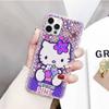 JZ3 Love Hello Kitty Прозрачный чехол для Samsung A04 A14 A23 M33 M53 Realme 10 9 C35 C55 VIVO Y02 X80 Infinix Hot 30 Note 11 Tecno Spark 8P Pro