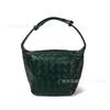 Woven Shoulder Bag Women Stylish Minimalist Crossbody PU Leather Small Square Tote With Zip Daily Use Handbag In