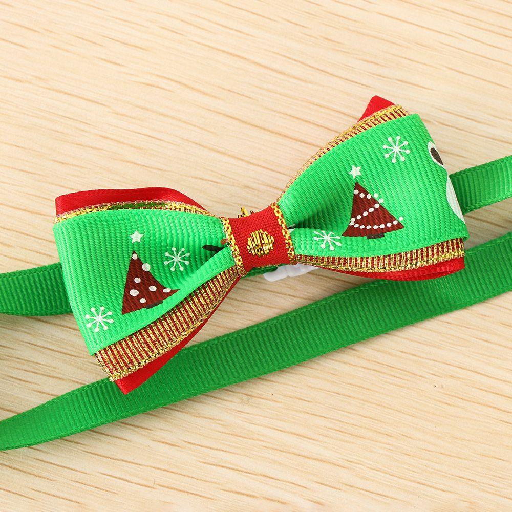 Cute Adjustable Grooming Cat Choker Pet Christmas Necktie Bowknot Collar Dog Bow Tie