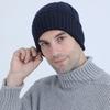 New Style Twisted Wool Woolen Cap Cycling Ear Protection Cap Fleece Thickened Knitted Warm Pullover Cap