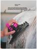 Equestrian Water Spray & Massage Brush: Versatile Horse & Pet Bathing Tool