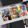 One Piece Extended Gaming Mouse Pad with Stitched Edges NonSlip Rubber Base Waterproof Desk Mat for Computer Laptop Office Gaming