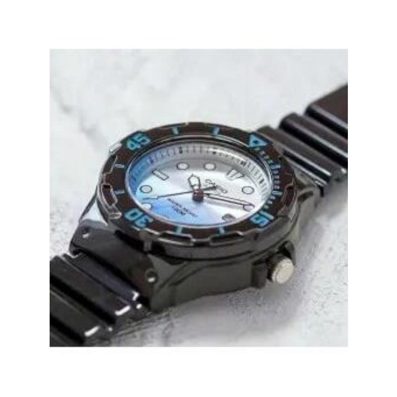 Casio Мужские кварцевые спортивные часы - Синий и белый циферблат с отображением даты (Модель LRW-200H-2E), Смоляной корпус