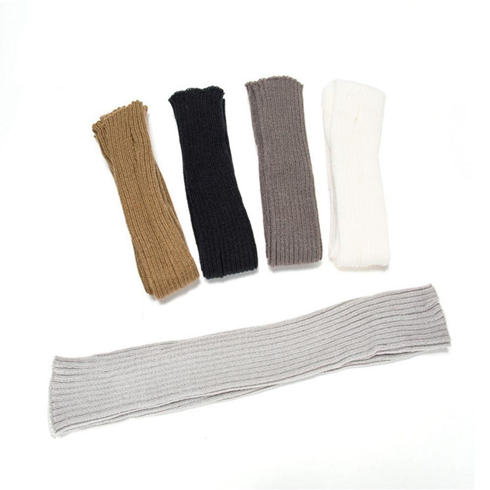 Solid Color Hand Sleeve Knitted Arm Warmers Female Arm Warmers Wool Sleeve Cuff Elastic Gloves