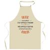 Tablier de cuisine - Un Franco aussi génial - Impression bretonne - Coton résistant - Conçu en France