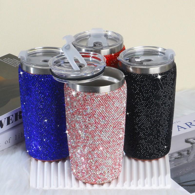 Stainless Steel Vacuum Insulated Eggshell Design Travel Mug 500ml Lightweight Double Wall Cup Office Car Home