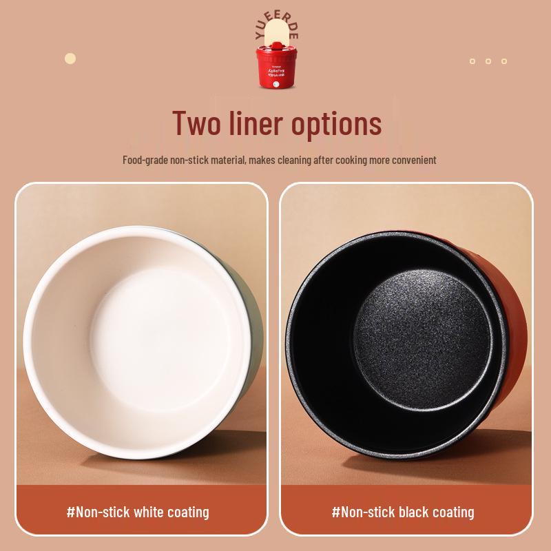 Compact Electric Mini Ramen Cooker - Multifunctional Instant Noodle Pot