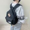 Unisex Canvas Backpack For Preschool Outings Schoolbag Fashion Lightweight Gift