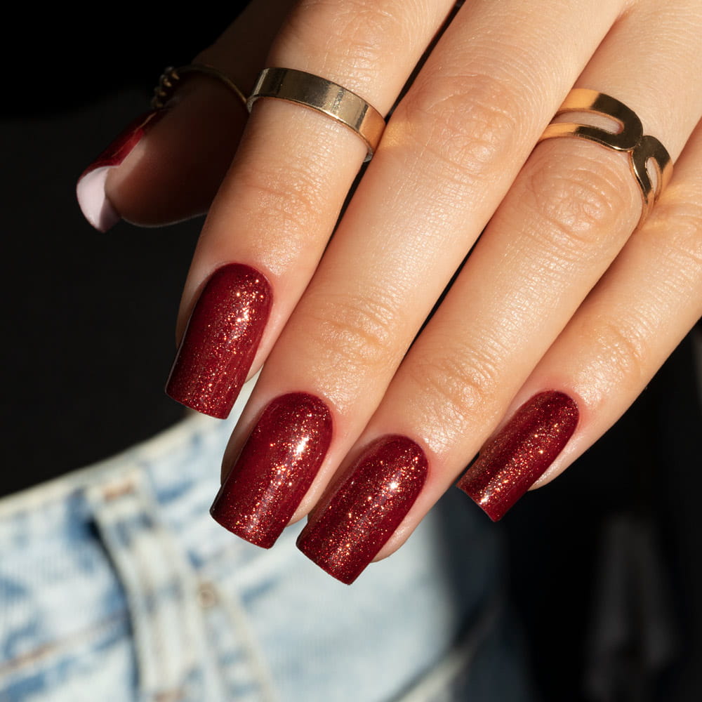 Lakier Hybrydowy Led/Uv Gel Polish Molly Nails Story Time Nr 624 Bright Side Hema/Di-Hema Free 8G
