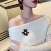 Enamel Craft Brooch Halloween Cartoon Black Cat Skeleton Shape Alloy Badge Compact Size Lapel Pin Easy to Fall Off Accessory
