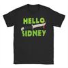 Unisex WoUnisexs TShirts Hello Sidney 30th Horror Movie Halloween Crazy Pure Cotton Tee Shirt Short Sleeve T Shirt O Neck Clothes