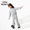 little MO&Co. Girls' Bow Cardigan and Flared Pants Set