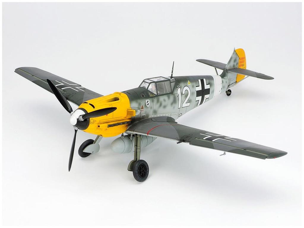 Tamiya Masterpiece Series Люфтваффе Мессершмитт Bf109 TROP Пластиковая модель 61063 1/48 № 63 E-4/7