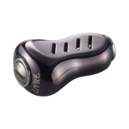 LIVRE 5446 Одинарная ручка, общая для Shimano и Daiwa Brown Titanium Fino+ (Фино Плюс) (2 куска) (IP) и 11,9 г