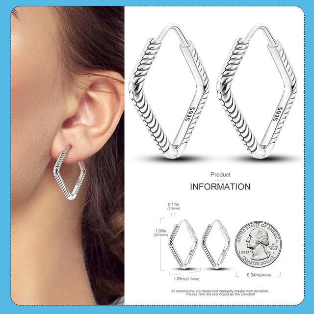 Новые цветные циркониевые перья художника, асимметричные серьги, серьги-кольца из серебра 925 пробы для подростков, ювелирные изделия для женщин