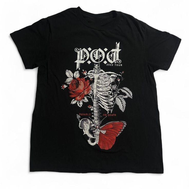 P.O.D. Payable On Death 2022 Tour Nu Metal Band Shirt SEG_507 Unisex T-Shirt