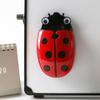 Ladybug Magnetic Pencil Case Board Eraser Storage Box Dual Purpose Eraser Whiteboard Pen Organizer Cartoon Refrigerator Magnet