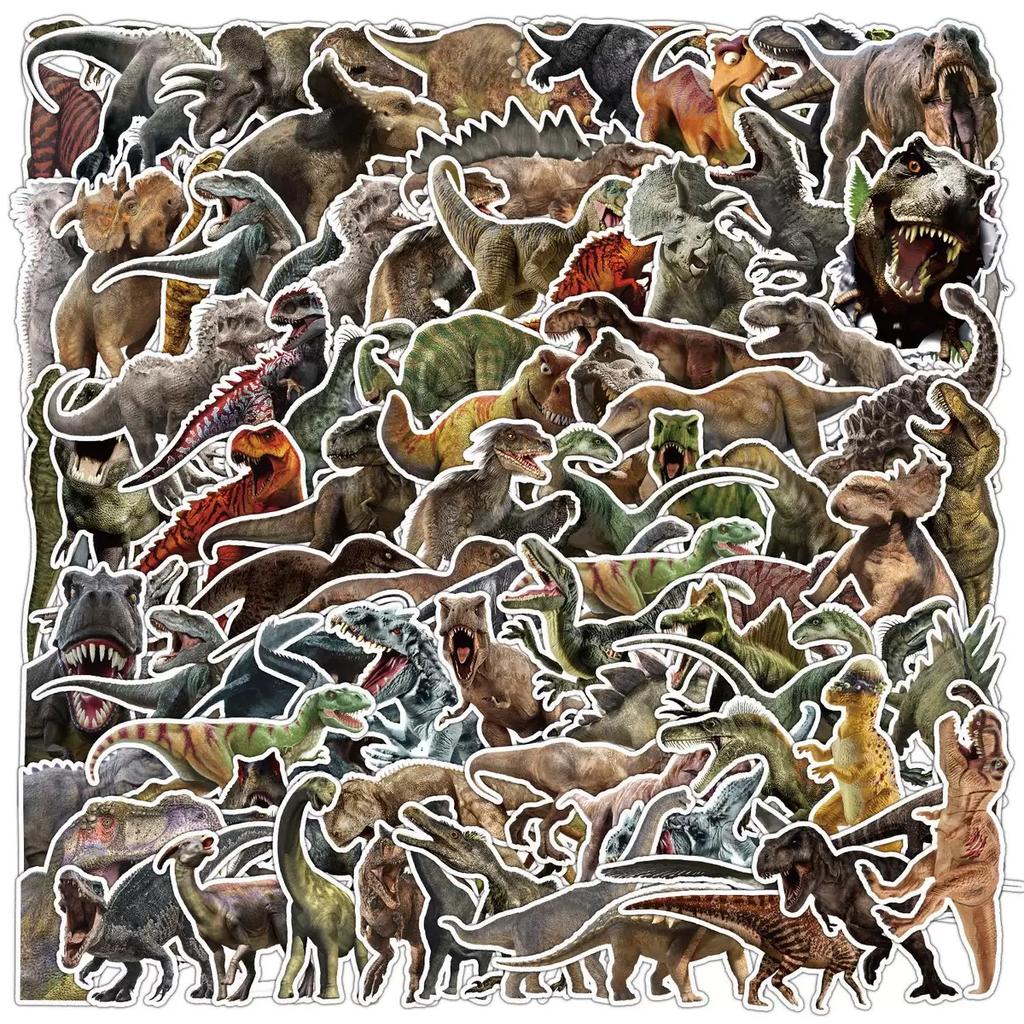10/50/100 шт. Смешанные Очаровательные Забавные Животные из Зоопарка Дикие Животные Наклейки Эстетичный Дизайн Для Детей Игрушка DIY Скейтборд Ноутбук Телефон Автомобиль Наклейки Стикер
