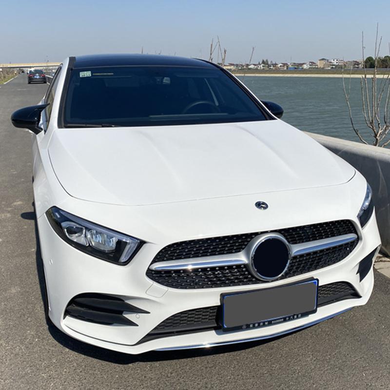 2 шт. Крышка зеркала заднего вида для Mercedes Benz A Class CLA W177 C118 Ox Horn Крышка зеркала Автомобильные аксессуары