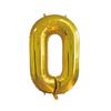 Цифровые шары Фольгированные шары Розовое золото Цифровые Globos Свадьба С Днем Рождения Украшение для вечеринки Принадлежности для детского душа