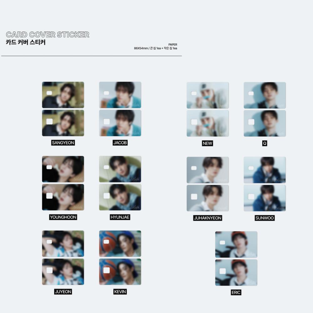 Предварительный заказ THE BOYZ The 3rd Album Неожиданная наклейка POP-UP Store Card Cover