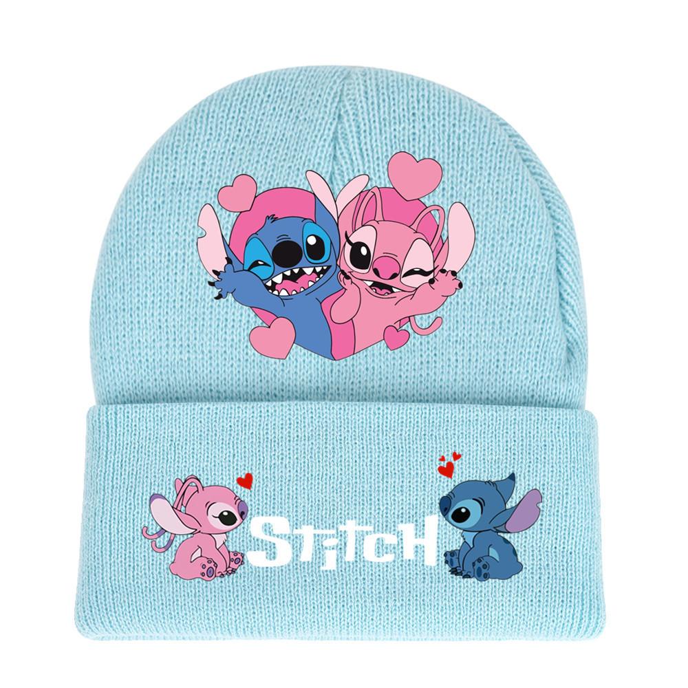 Ангельская зимняя вязаная шапка унисекс с подвернутым краем, уличный дизайн