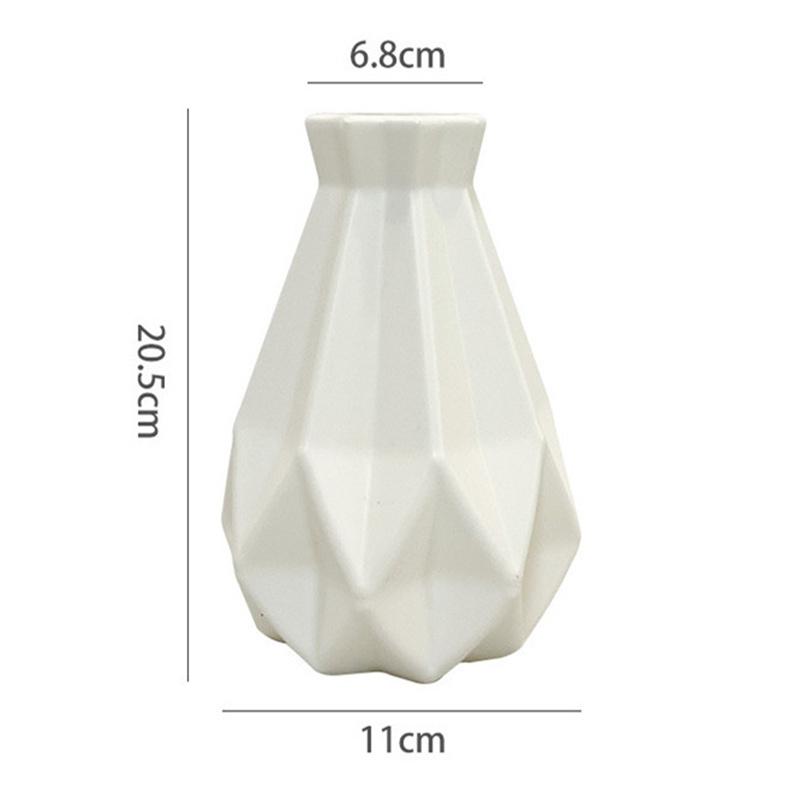 Корзина Белый Декор Цветочная Композиция Орнамент Домашняя Ваза Современный Цветочный Горшок Гостиная Розовый Северный Синий Пластик