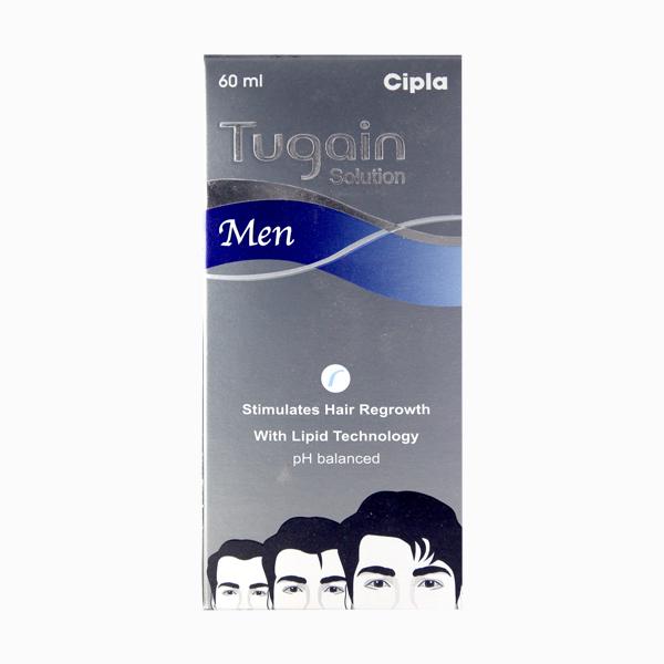 Tugain Men 5% Solution 60ml(FINASTERIDE 0.1 %+MINOXIDIL 5 %W/V)