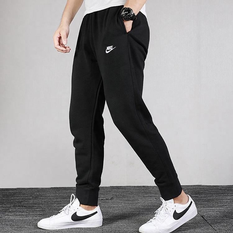 Nike Спортивные повседневные зауженные джоггеры мужские низы черного цвета BV2680-010