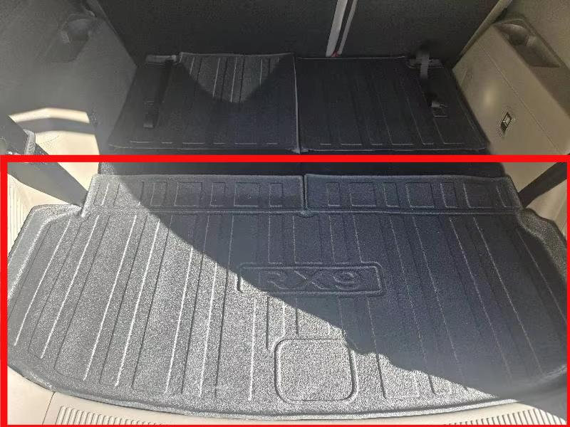 For MG S9 RX9 2026 2027 Rear Trunk Seat Backrest Cushion Anti-Kick Mat Car Accessories TPE Trunk Protection Pad Cargo Liner