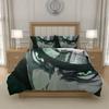 N-Naruto U-Uzumaki N-Naruto Anime Bedding Set with Duvet Cover Soft Microfiber Boys Girls Bedroom Decor US Twin Full Queen King, UK Single Double King