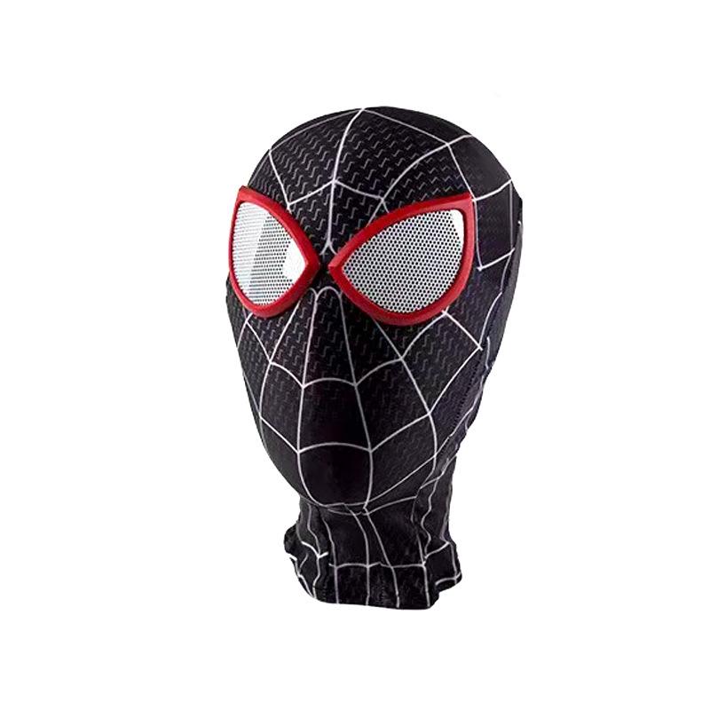 Spider-Man Mask Miles Gwen Venom Skin Tight Hood Cosplay Halloween Balaclava for Kids Adults