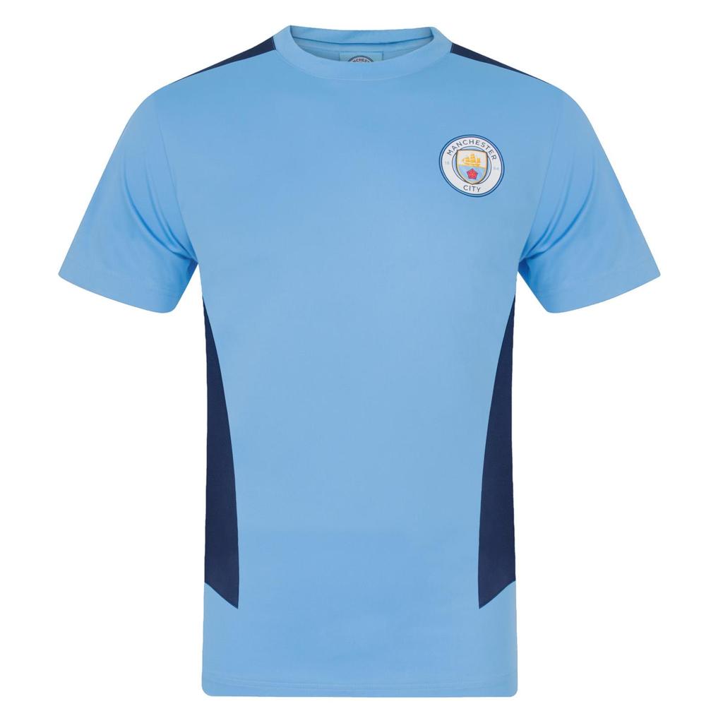 Manchester City FC Mens Football Polyester T-Shirt