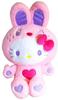 Nakajima Corporation Hello Kitty Colorful Bunny Small Pink 200297-24