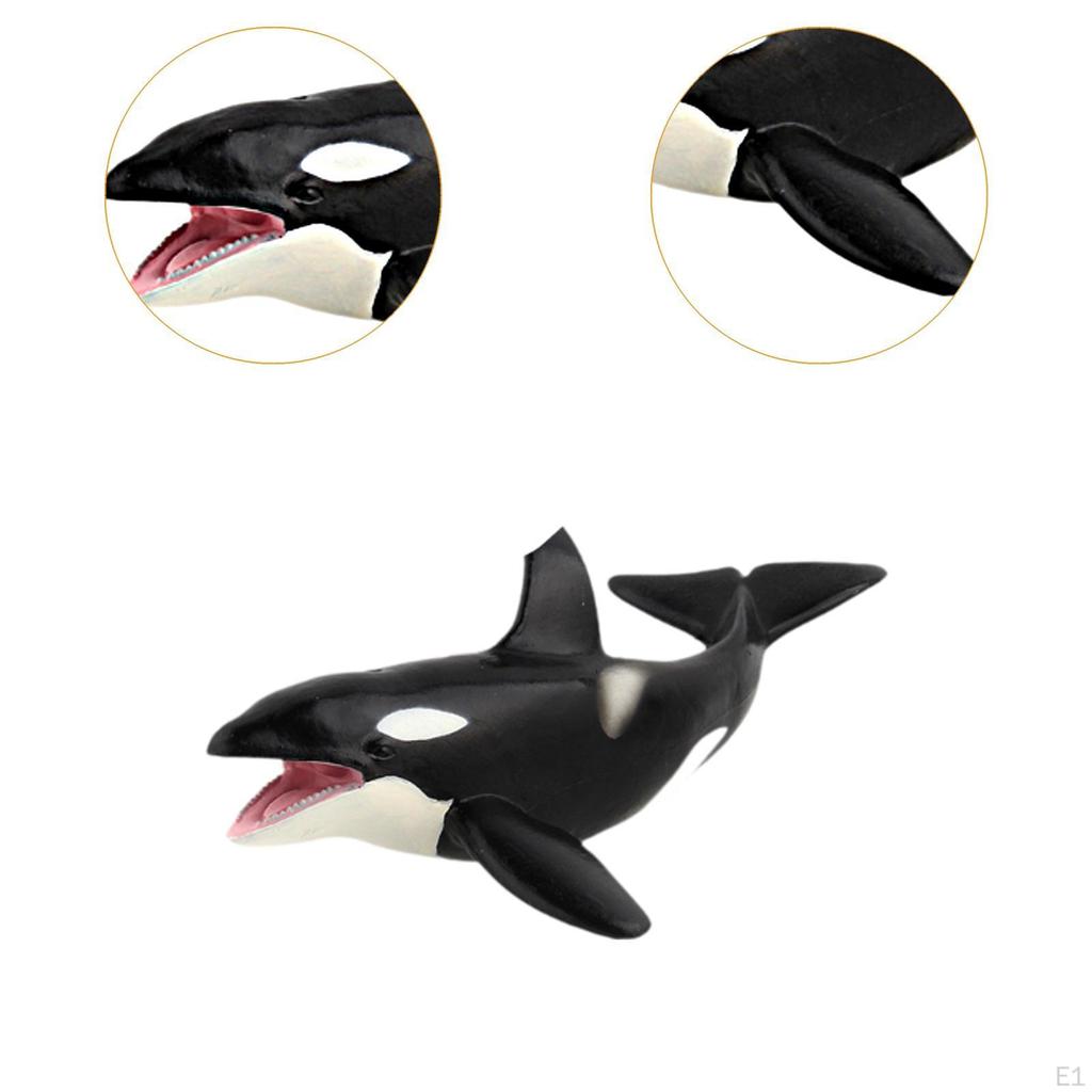 Реалистичные фигурки китов, модель коллекции животных, сувенир для вечеринки, морская жизнь, детская игрушка