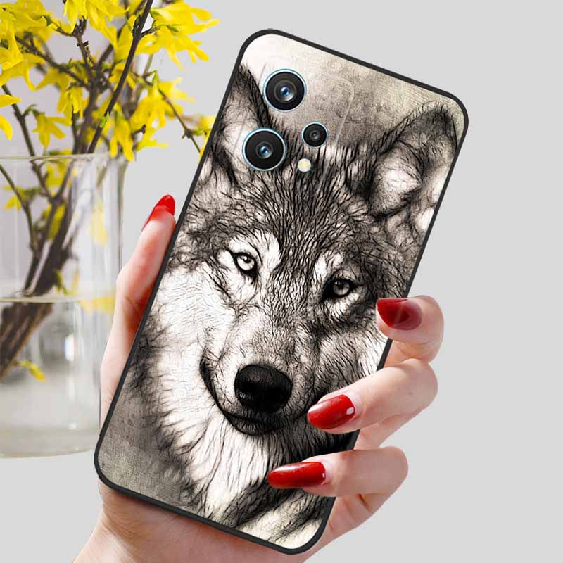 Lovely Beautiful Phone Cases For Realme 9 5G Case Silicone TPU Soft Bumper for Realme 9 Pro+ Plus 5G Realme9 9Pro Protect Capa