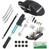 Bike Repair Kit, Bike Tire Repair Tool Kit Contains 16-in-1 Tool, 120Psi Mini Bicycle Pump,Used for Mountain Bike and Road Bike