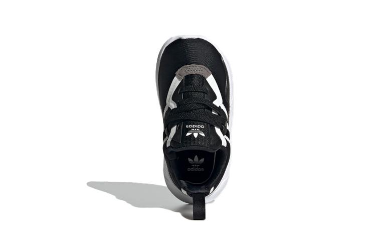 Adidas Originals Flex Collection Breathable Low top Toddler Shoes Black White Gray Infant And Toddler FX5327