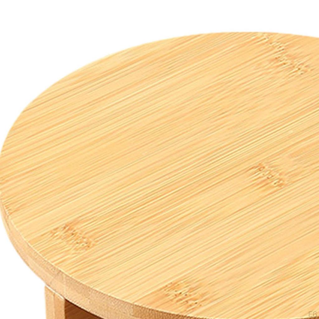 Wooden Planter Stand Desktop Potted Holder Multifunctional Modern Accessories Flower Pot Rack Small