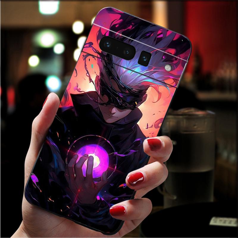 Чехол для телефона Jujutsu Kaisen Сатору Годжо Для Google Pixel 10 9 Pro XL 8 7 6 Pro Pixel 9A 8A 7A 6A 5A 4A Pixel 8 7 6 5